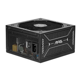 Power Supply Msi Mag A650gls Pcie5, psu, 650w, 80 Plus Gold, modular, 135mm, active Pfc, pci-e 5.1 (16 Pin)x1, pci-e (6+2 Pin)x2