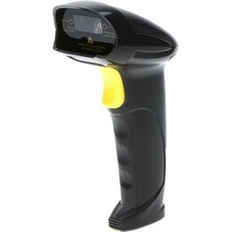 Eightt Wireless Laser Barcode Reader, 1D, 2D, QR, USB ESC-2DW, Black