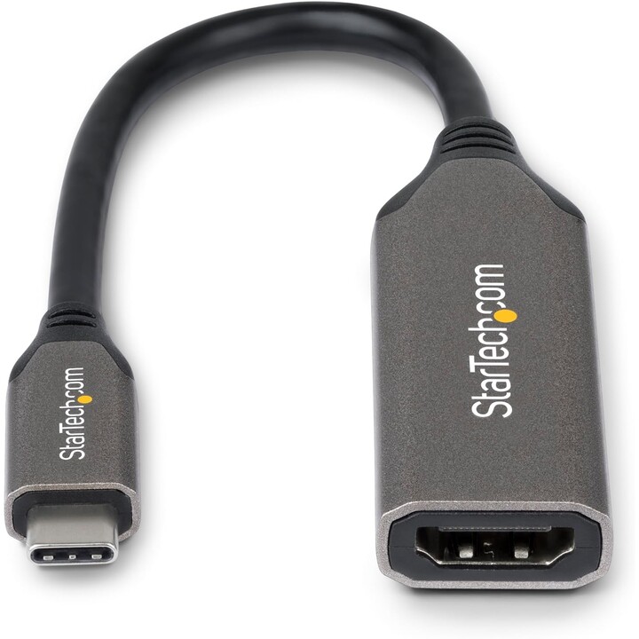 STARTECH.com USB-C to HDMI Adapter 8K 60Hz / 4K 120Hz USB4 Gray