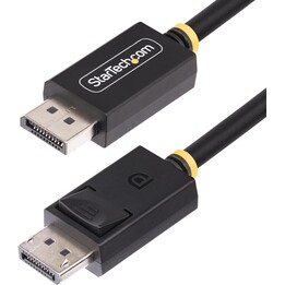 StarTech.com Câble DisplayPort 2.1 de 1m, Câble DisplayPort DP40 Certifié VESA avec UHBR10/HDR/HDCP 2.2, 8K 60Hz/4K 144Hz avec D