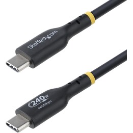 StarTech.com USB2EPR3M 3 m USB-C-Ladekabel schwarz