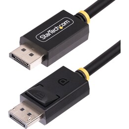 StarTech.com Cavo DisplayPort 2.1 da 2m, cavo DisplayPort DP40 certificato VESA con UHBR10/HDR/HDCP 2.2, 8K 60Hz/4K 144Hz w/DSC 