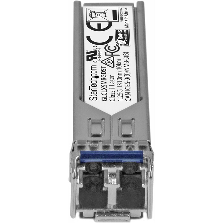 StarTech.com Módulo Transceptor SFP Compatible con Cisco GLC-LX-SM-RGD - 1000BASE-LX - Monomodo 1GbE - SFP Ethernet Gigabit 1Gb 