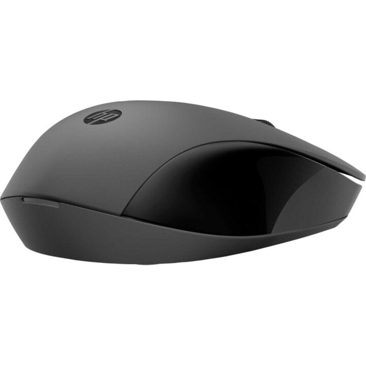Souris sans fil HP 150 jusqu'à 1600 DPI Connexion 2,4 GHz Trois boutons et molette de défilement Noir