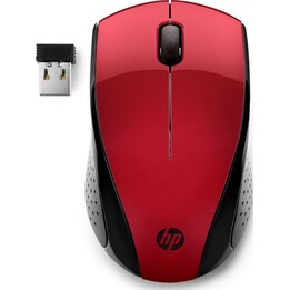 HP 220 Wireless Mouse 1300 DPI Red