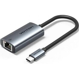 Adaptador USB-C Vention CFPHB Gigabit Ethernet 1000Mbps Gris 0,15 m