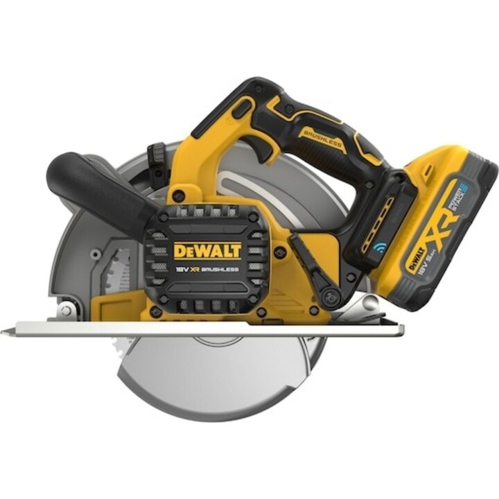Sega circolare DeWalt DCS383H2-QW 18V XR senza spazzole per metallo 190 mm 2x 5,0 Ah Powerstack in custodia TSTAK