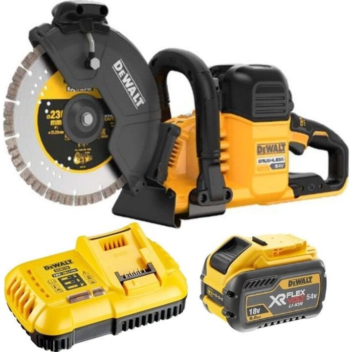 DeWalt DCS691X2-QW Fresa a batteria FlexVolt 230 mm 54V 9,0Ah Li-Ion