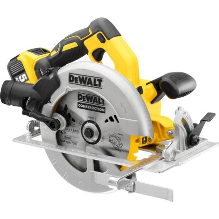 Sierra circular sin cable DeWalt DCS570P2-QW DCS570P2 XR 18V 5.0 AH en maletín TStak