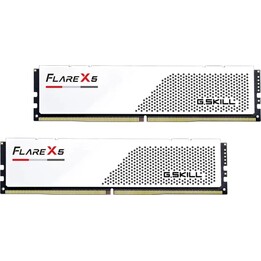 G.Skill Flare X5 F5-6000J3636F32GX2-FX5W Kit de memória RAM de 64 GB, 2 x 32 GB, DDR5, DIMM de 288 pinos