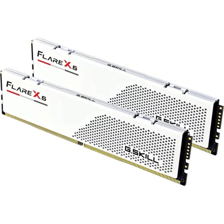 G.Skill Flare X5 F5-6000J3636F32GX2-FX5W Kit de mémoire RAM 64 Go, 2 x 32 Go, DDR5, DIMM 288 broches
