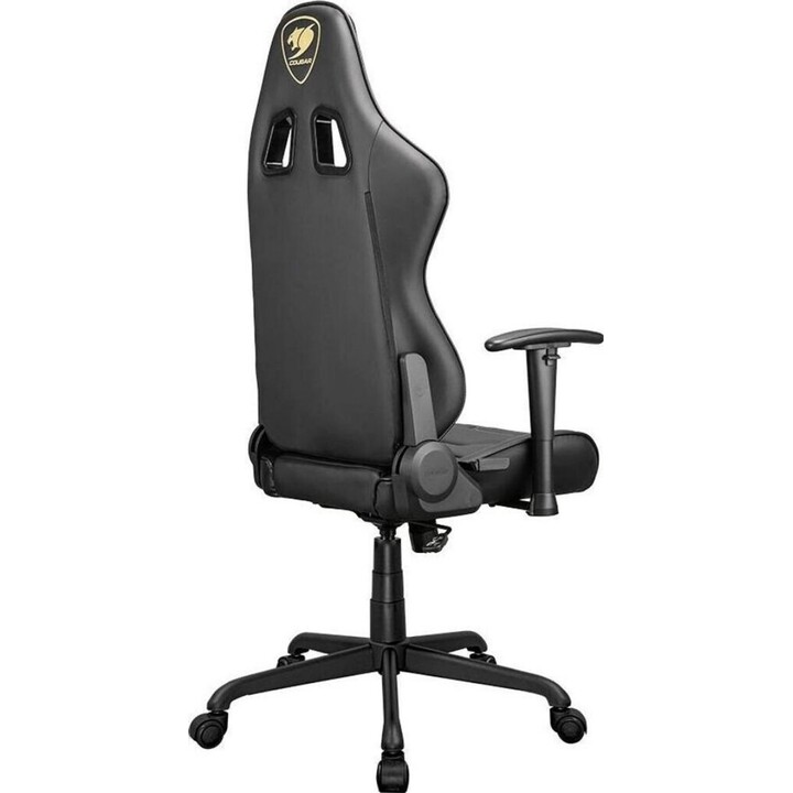 Cougar Armor Elite Royal Gaming Chair, Black and Gold
