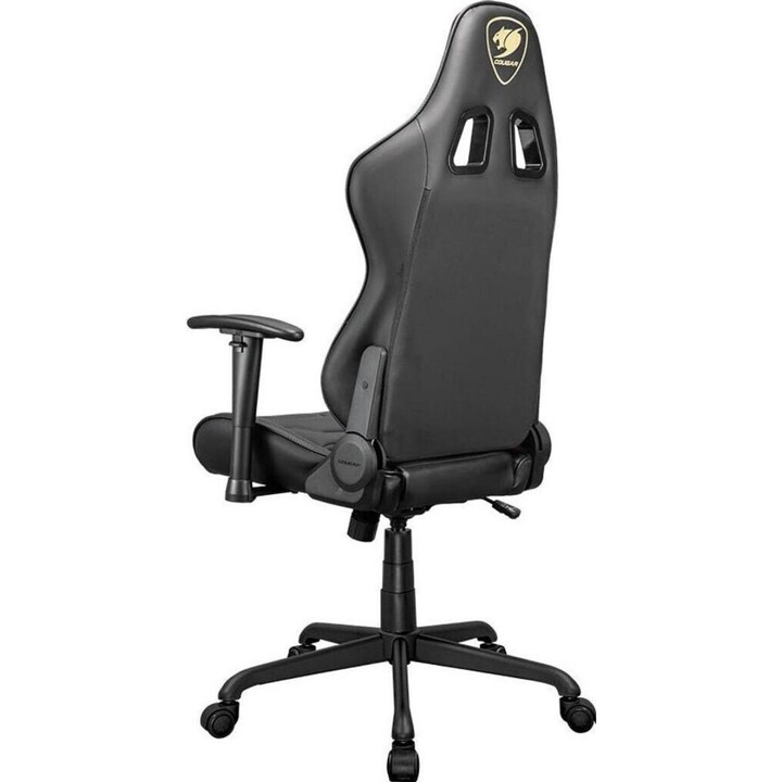 Cougar Armor Elite Royal Gaming Chair, Black and Gold