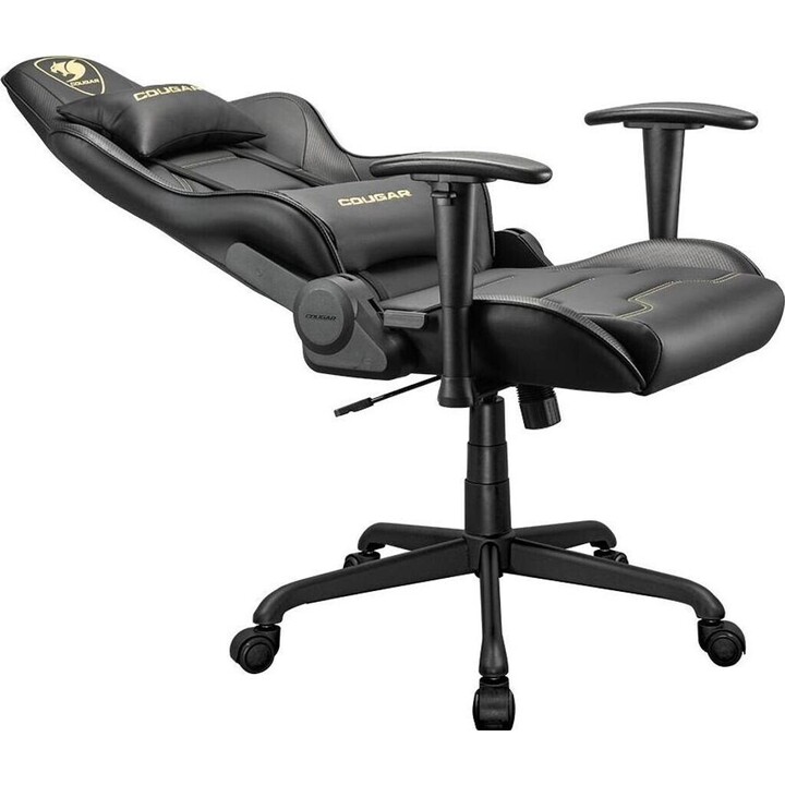 Cougar Armor Elite Royal Gaming Chair, Black and Gold