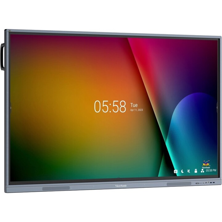 ViewSonic ViewBoard VS20436: Ecrã tátil interativo ViewSonic ViewBoard VS20436 4K UHD Multi-Touch myViewBoard Android