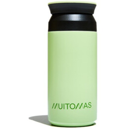 Muitomas - WBOTTLE350GN Garrafa e recipiente de viagem em aço inoxidável de 350 ml