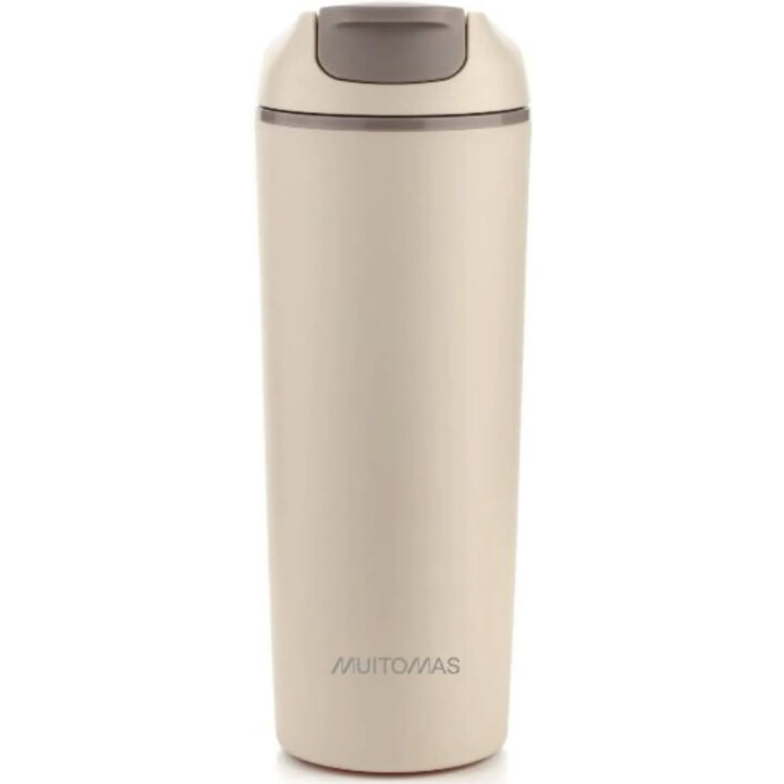 Muitomas - Bouteille d'eau ultra-résistante 450ml - Blanc