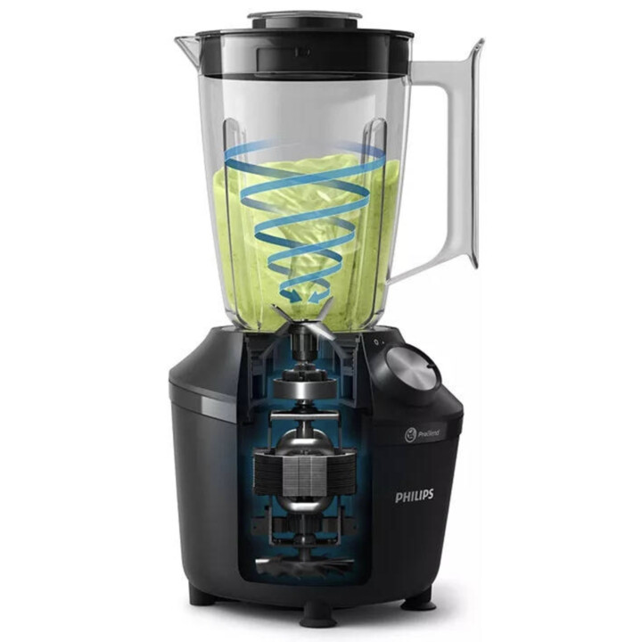PHILIPS HR2191/01 Blender (600 W - 2 L - Black)
