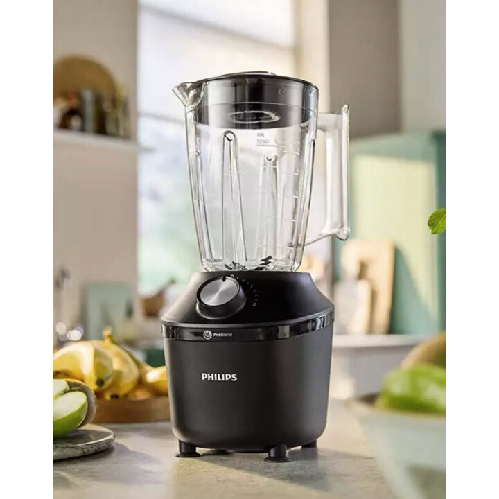 PHILIPS HR2191/01 Blender (600 W - 2 L - Noir)