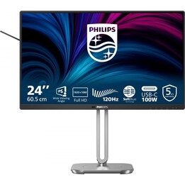 Monitor Philips 24B2U4301/00 23.8" FullHD 120Hz IPS USB-C Altavoces VESA RJ45