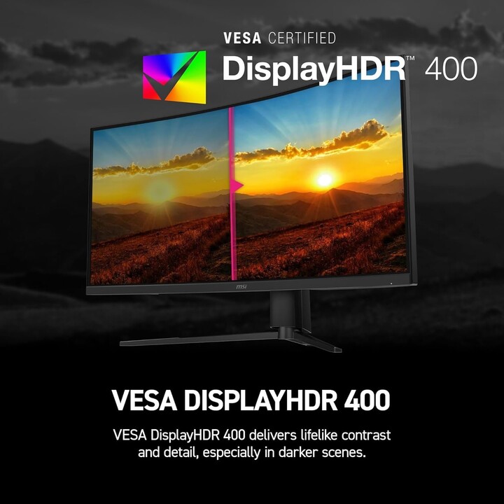 MSI Monitor 34" MPG 346CQRF X24 WQHD 240Hz
