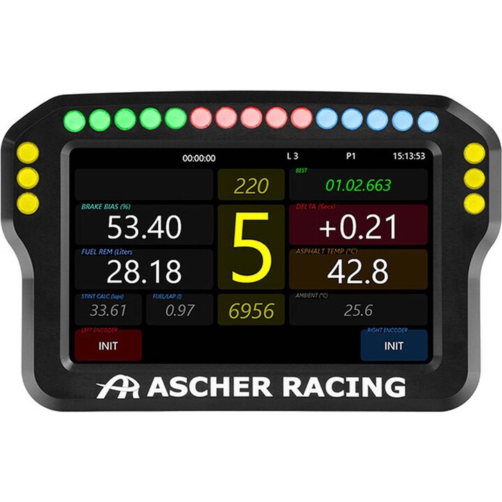 Ascher Racing Dashboard 5"