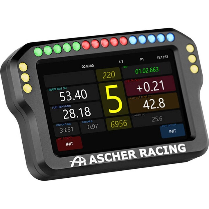 Ascher Racing Dashboard 5"