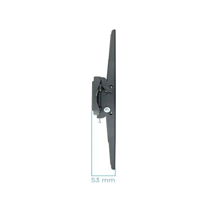 TV support from 37 to 70 inches tiltable -12º +12º / Black / Tooq Lp4270t-b