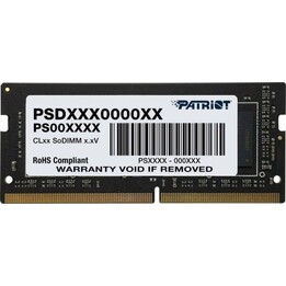 Memoria para portátil Patriot Signature, SODIMM, DDR4, 8 GB, 3200 MHz, CL22