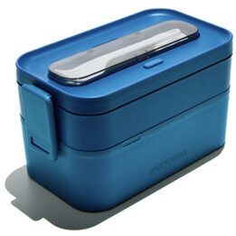 Muitomas - LUNCHBOXLBL Lunch-Box-Behälter 1,7 L Blau Kunststoff 1 Stück