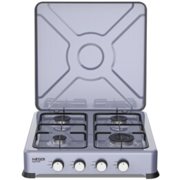 Cocina de gas Haeger Quad Cook de 4 quemadores