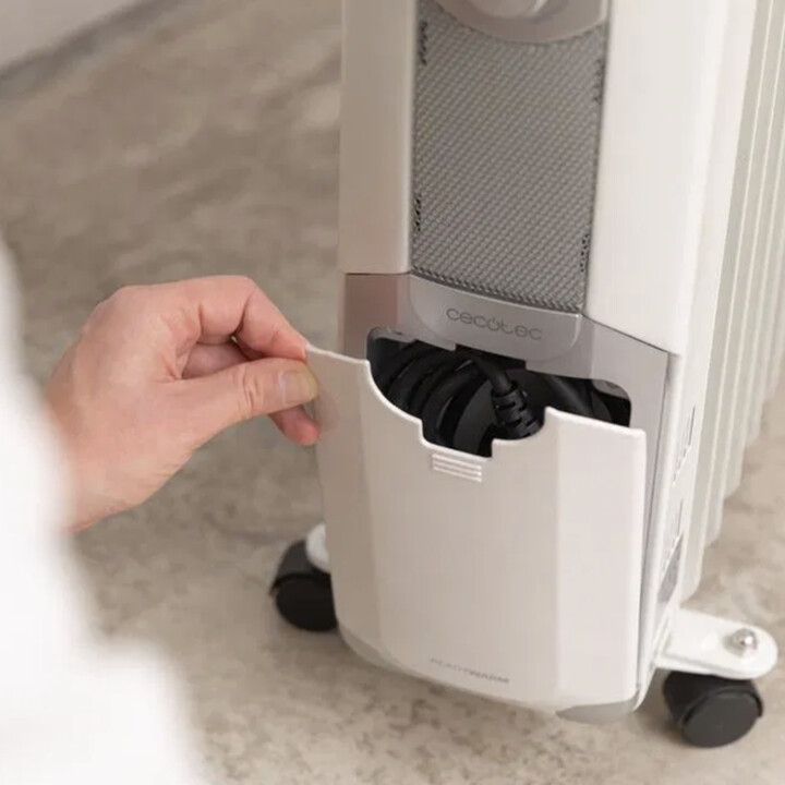 Cecotec ReadyWarm 1100 Space 2500W Radiador elétrico a óleo de 11 módulos