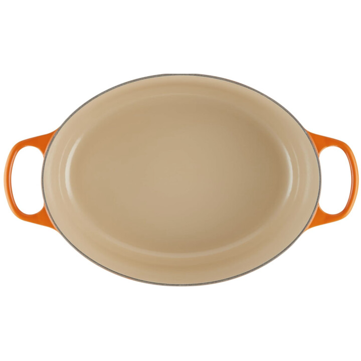 Le Creuset Signature Enamelled Cast Iron Oval Casserole Volcanic 35cm 8.9L