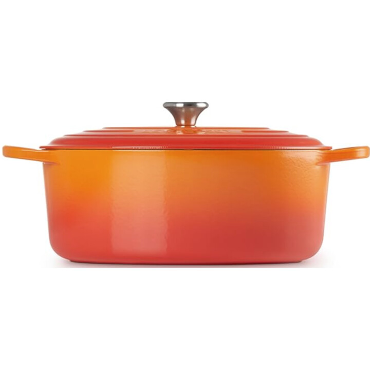 Le Creuset Signature Enamelled Cast Iron Oval Casserole Volcanic 35cm 8.9L