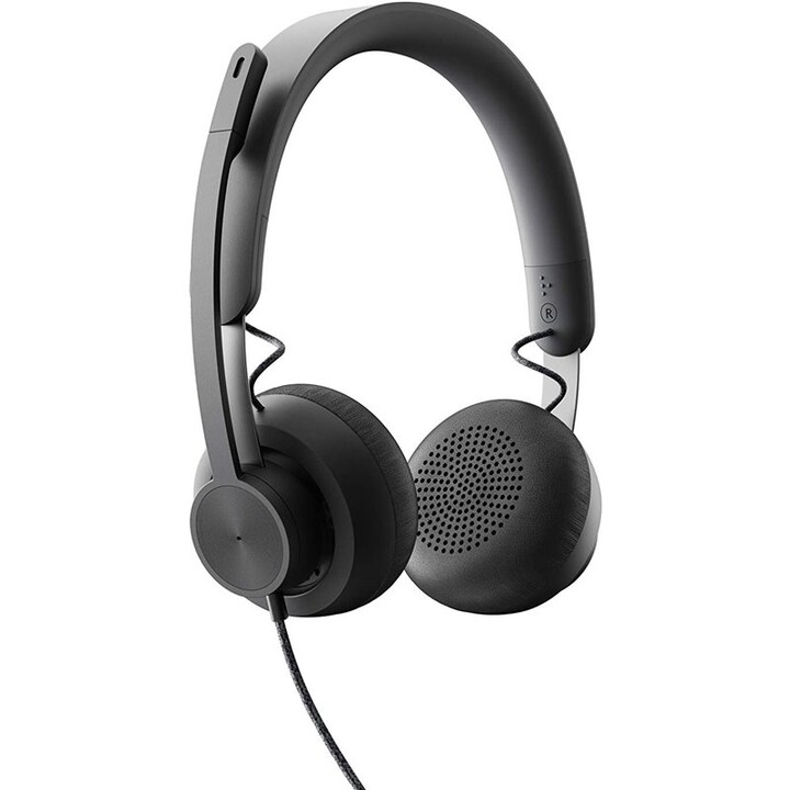 Logitech Auriculares Zone Wired (981-000870) Negro