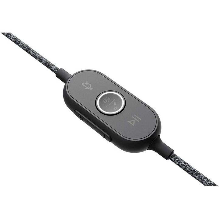 Logitech Casque Zone Wired (981-000870) Noir