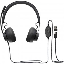 Headset Logitech Zone Wired (981-000875)