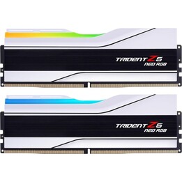 Kit di memoria RAM G.Skill Trident Z5 Neo RGB DDR5 6400 MHz 32 GB 2 x 16 GB CL32 AMD Expo Bianco