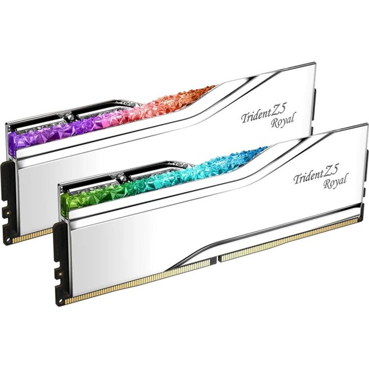 Kit di memoria RAM DIMM G.Skill Trident Z5 Royal F5-6400J3239G32GX2-TR5S 64 GB 2 x 32 GB DDR5 6400 MT/s 288 pin DIMM