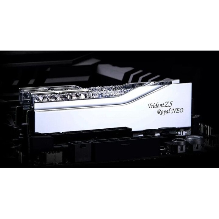 G.Skill Trident Z5 Neo RAM-Speicher 32 GB 2 x 16 GB DDR5 6400 MHz CL30 AMD EXPO RGB Silber