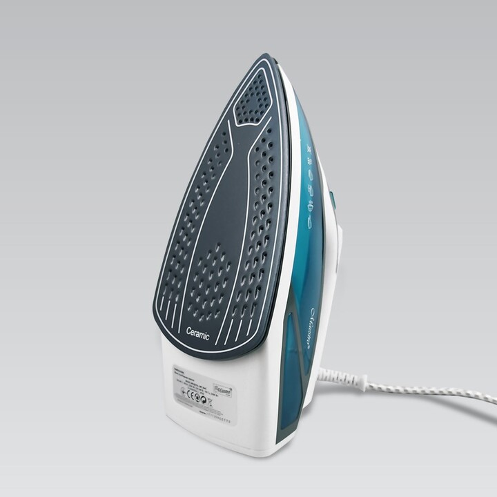 MAESTRO MR-304C Ferro da stiro a vapore 2200W, bianco, blu