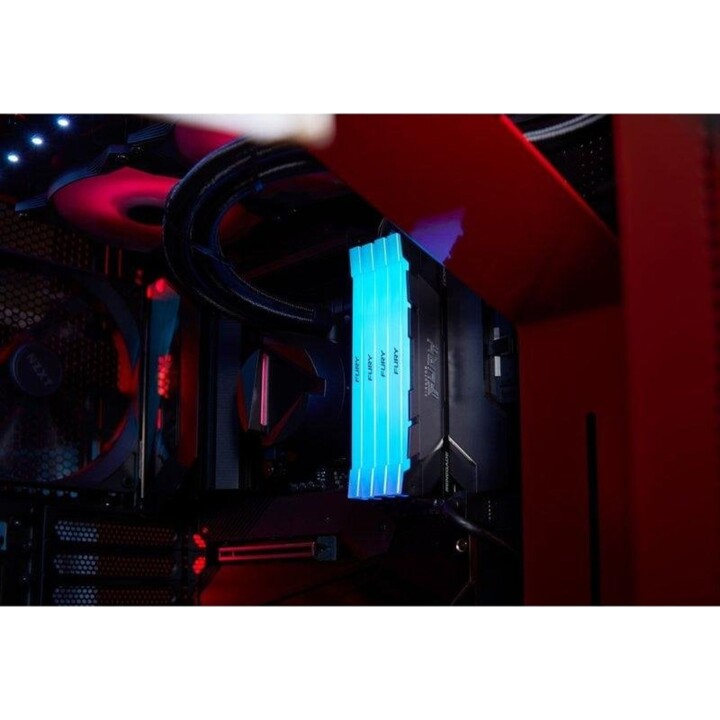 Kingston FURY Renegade RGB RAM Memory 16 GB 1 x 16 GB DDR4 3600MHz CL16 Intel XMP RGB Black