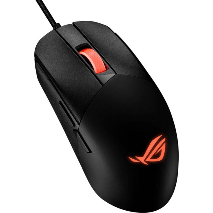 ASUS ROG Strix Impact III RGB Optische Gaming-Maus 12000 DPI Schwarz