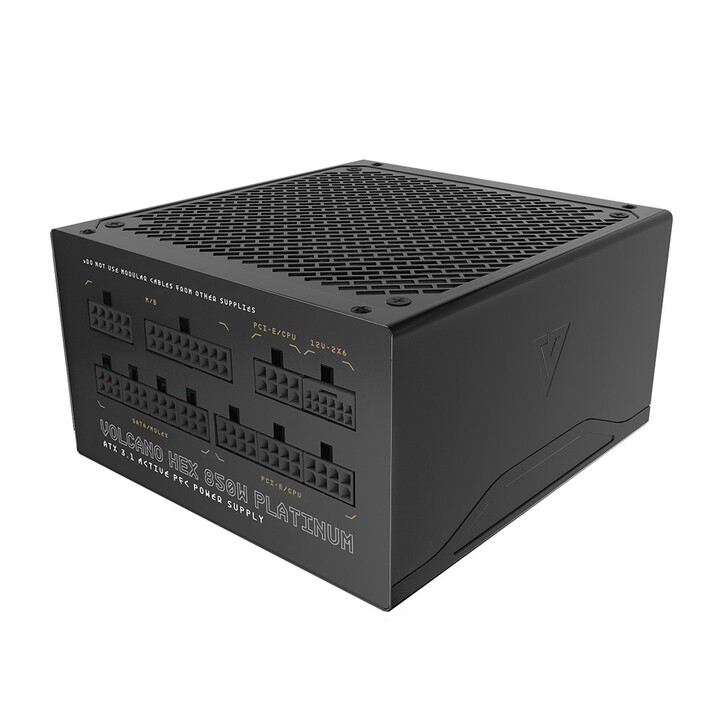 MODECOM VOLCANO HEX PLATINUM 850W ATX3.1 PC Power Supply