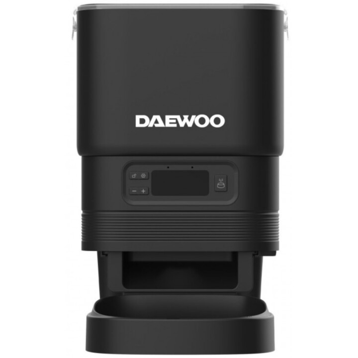 Daewoo - D-PF11 Comedero y bebedero para perros y gatos Acrilonitrilo butadieno estireno (ABS) Negro