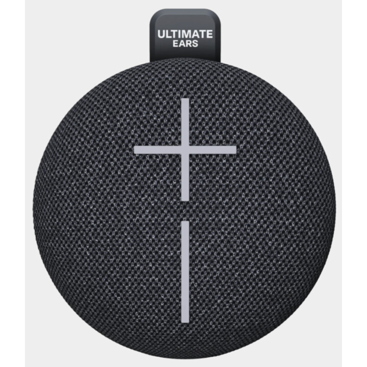 Ultimate Ears - MINIROLL Ultra-Portable Speaker with Strap, Black