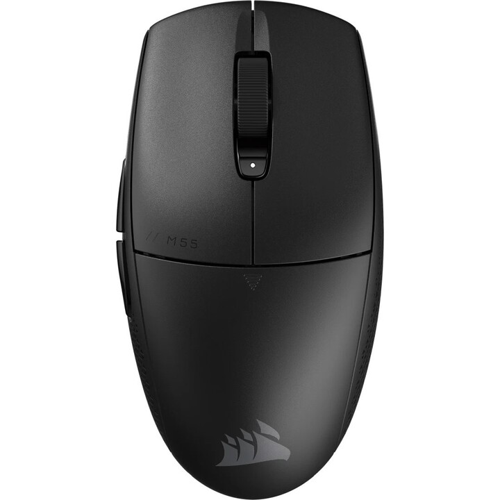 Corsair M55 Gaming 24000 DPI 65 g Kabellos Schwarz