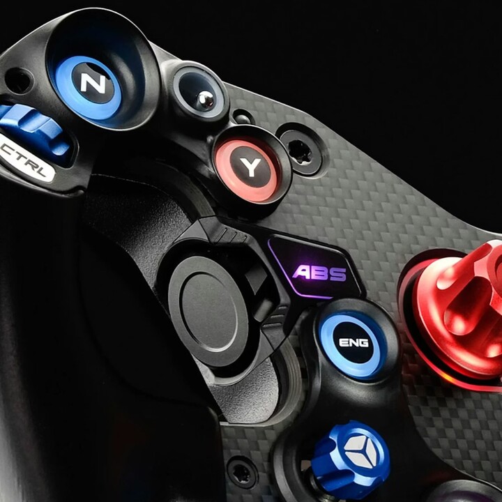Cube Controls F-PRO volante de fórmula para sim racing azul