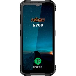 Nomu G200 PDA Commander 6,52" Touch 4GB RAM 128GB eMMC Android 13 IP68, Nero