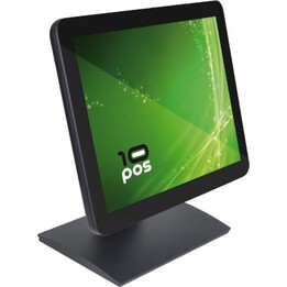 10POS TS-15HV Monitor piatto touch capacitivo da 15″ 1024x768 luminosità 500cd/m2 HDMI VGA VESA, nero